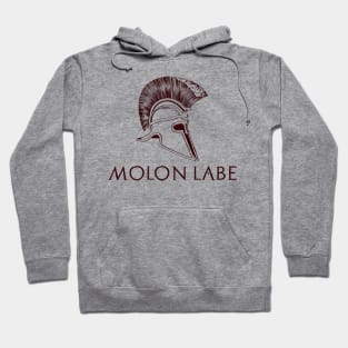 Molon Labe - Spartan / Gun Rights Shirt Hoodie